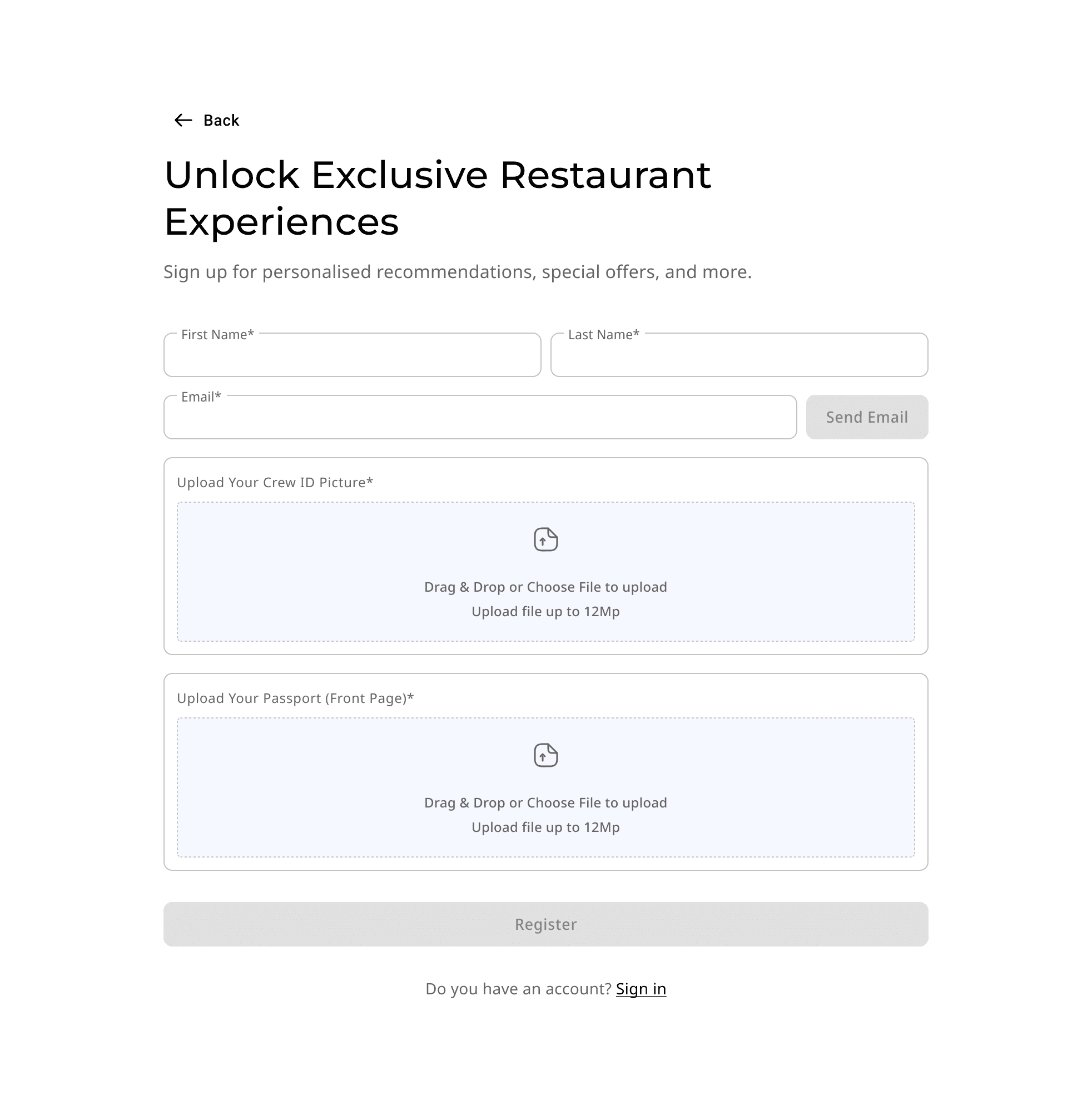 Order in seconds. Know what's arriving. illustration 1